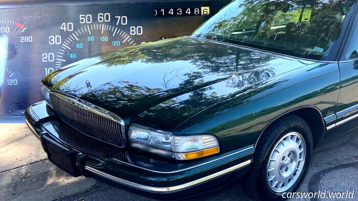 Buick Park Avenue с одним владельцем и пробегом всего 14 тыс. миль может быть лучшим из сохранившихся | Carscoops